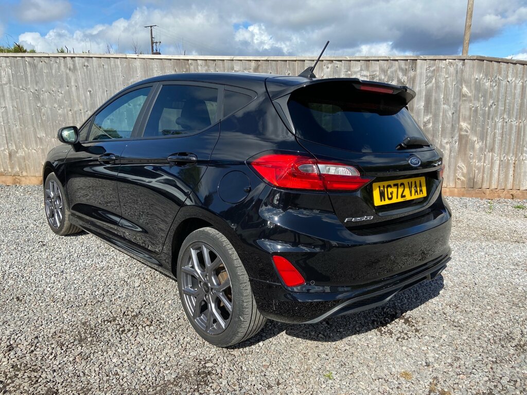 Ford Fiesta 1.0T Ecoboost St-line Hatchback Black #6