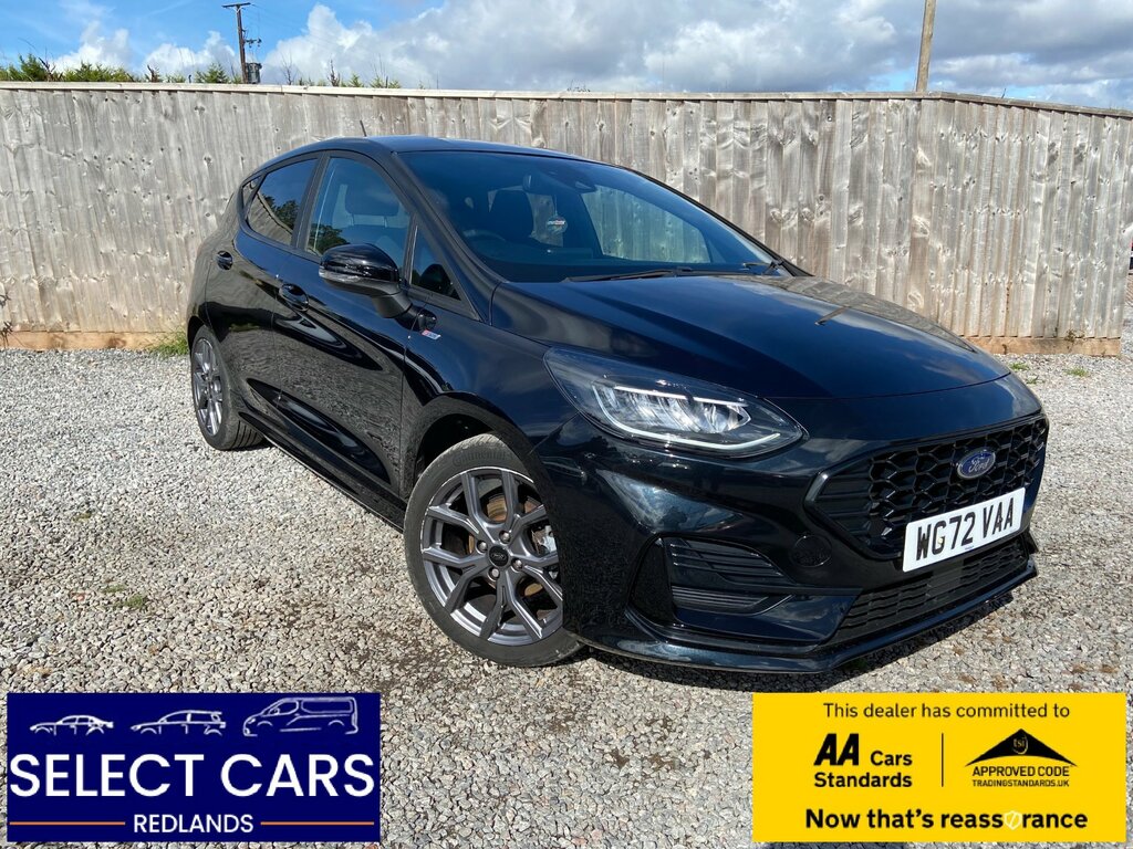 Ford Fiesta 1.0T Ecoboost St-line Hatchback Black