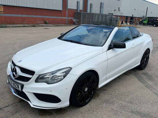 Mercedes-Benz E Class E250 Cdi Amg Sport YP14MZN White #2