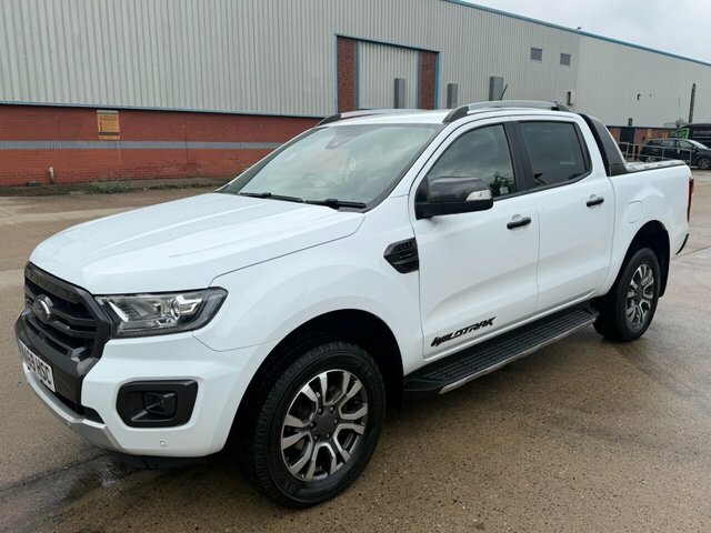 Ford Ranger Ecoblue Wildtrak Pickup Double White #2