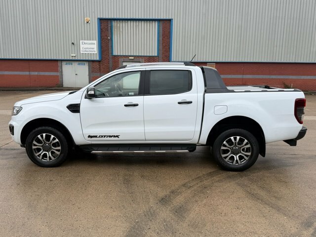 Ford Ranger Ecoblue Wildtrak Pickup Double White #6