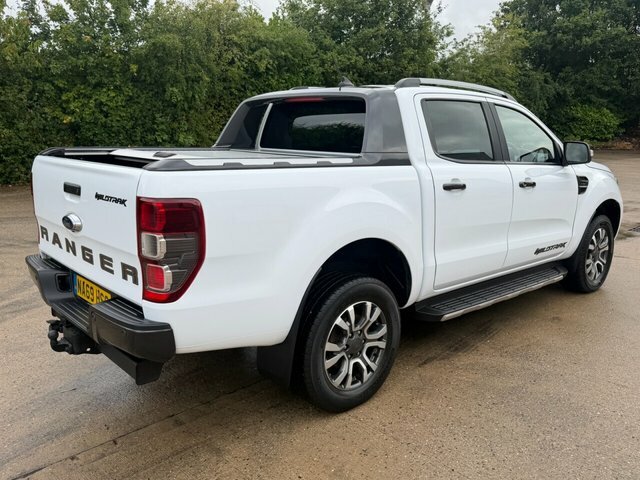 Ford Ranger Ecoblue Wildtrak Pickup Double White #3