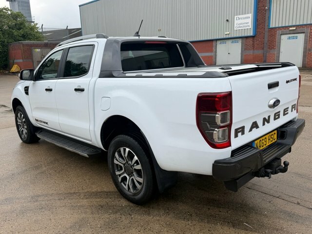 Ford Ranger Ecoblue Wildtrak Pickup Double White #4