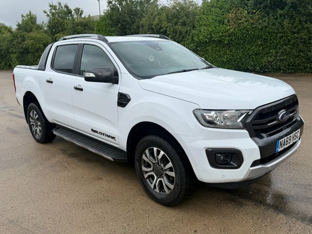 Ford Ranger Ecoblue Wildtrak Pickup Double White