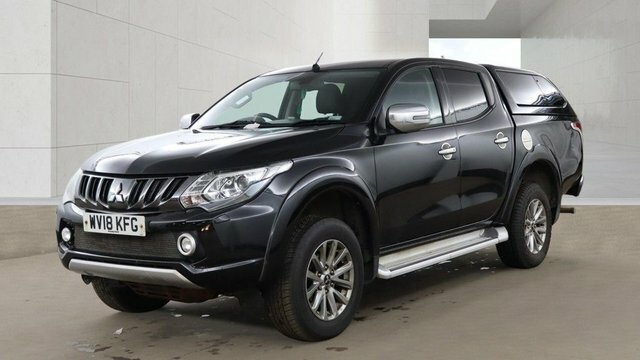Mitsubishi L200 Di-d Dc Barbarian Pickup Black #2