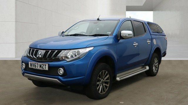 Mitsubishi L200 Di-d Dc Barbarian Pickup Blue #2