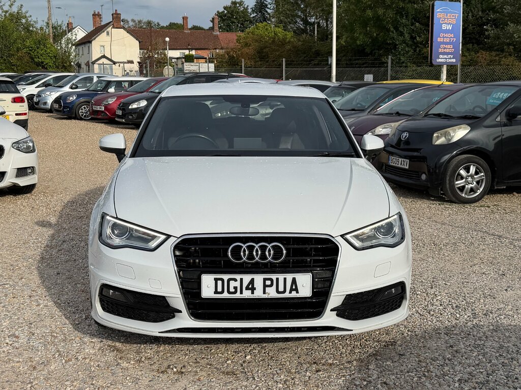 Audi A3 1.4 Tfsi Cod S Line Sportback Eu DG14PUA White #2