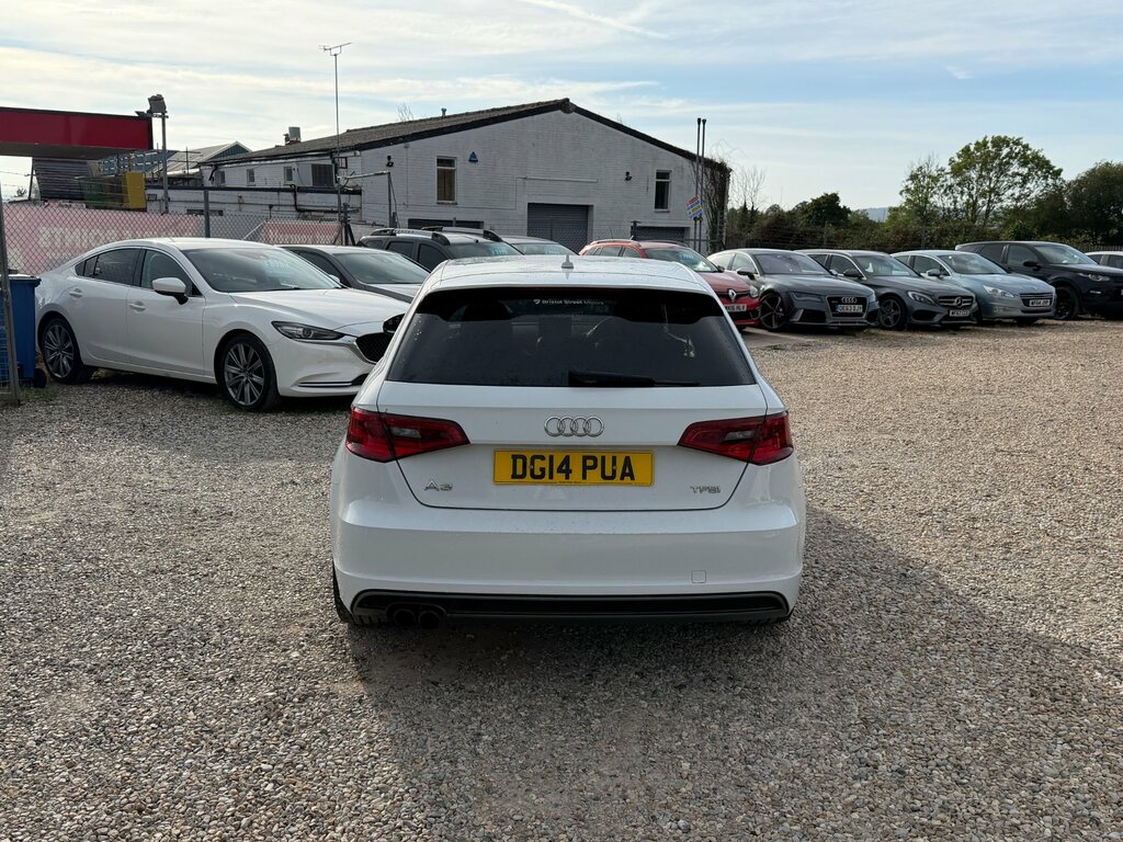 Audi A3 1.4 Tfsi Cod S Line Sportback Eu DG14PUA White #5