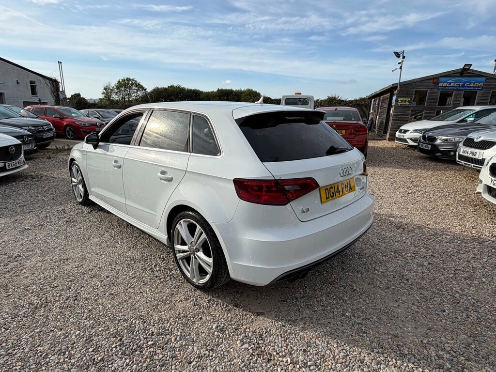 Audi A3 1.4 Tfsi Cod S Line Sportback Eu DG14PUA White #4
