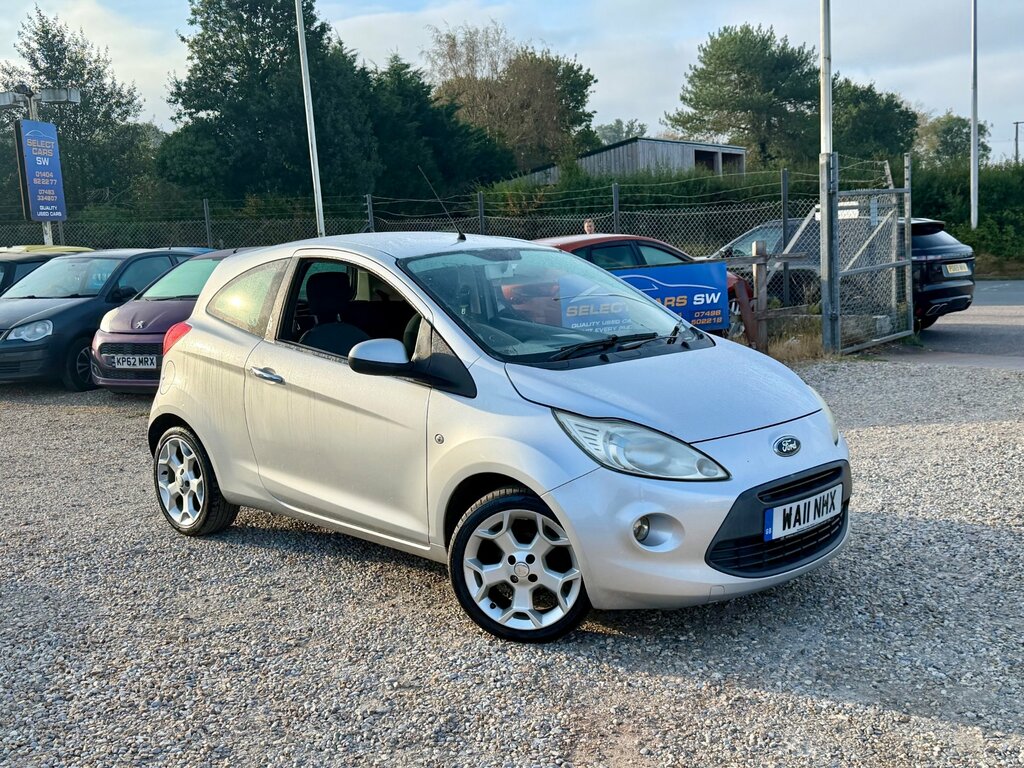 Ford KA 1.2 Titanium Hatchback Euro 5 6 Silver