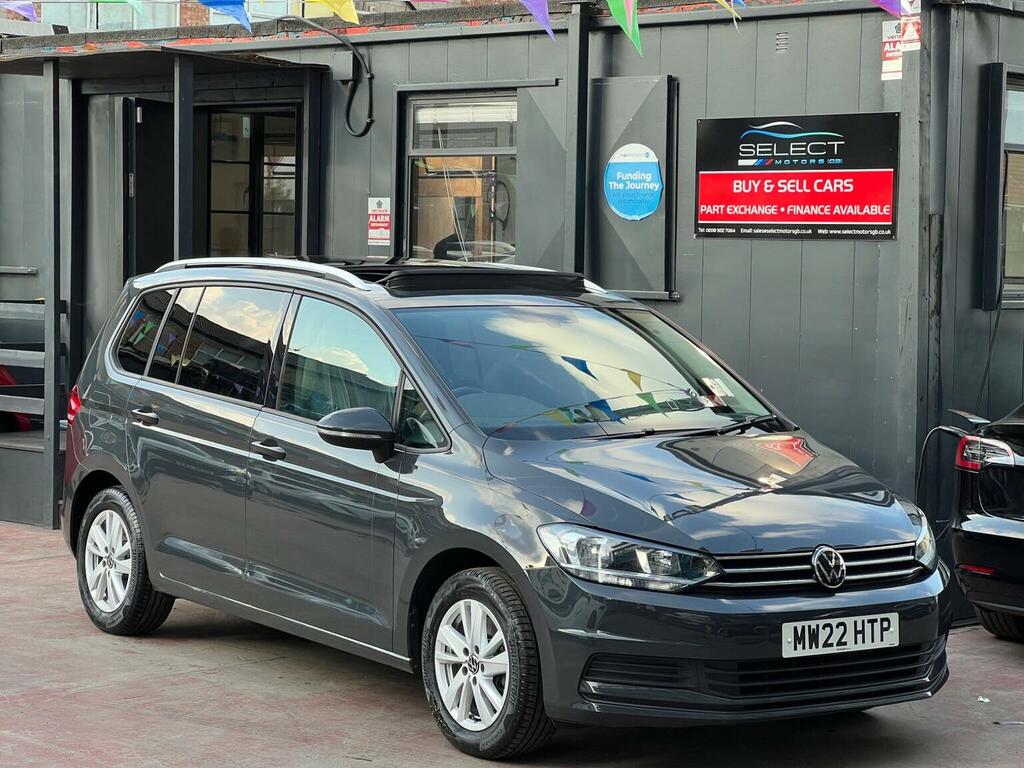 Volkswagen Touran 1.5 Tsi Evo Se Family Dsg Euro 6 Ss MW22HTP Grey #6