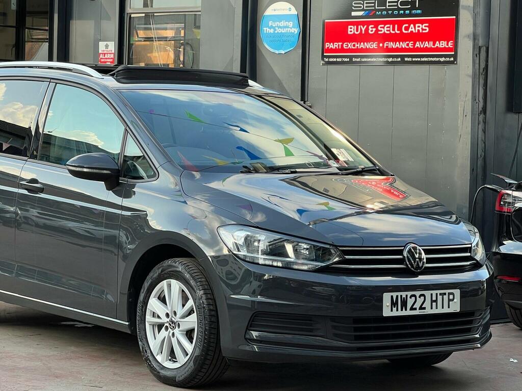 Volkswagen Touran 1.5 Tsi Evo Se Family Dsg Euro 6 Ss MW22HTP Grey #5