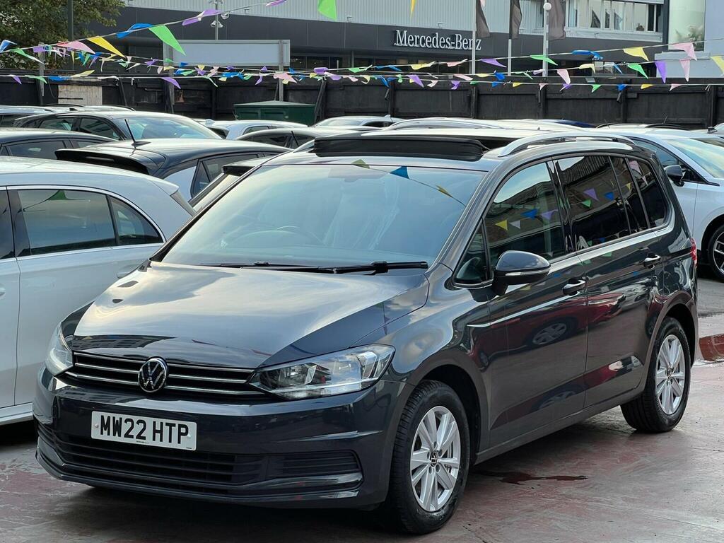 Volkswagen Touran 1.5 Tsi Evo Se Family Dsg Euro 6 Ss MW22HTP Grey #3