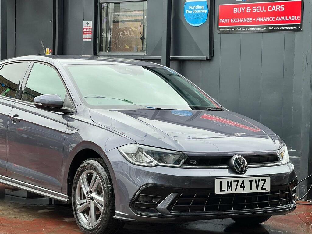 Volkswagen Polo 1.0 Tsi R-line Dsg Euro 6 Ss Grey #5