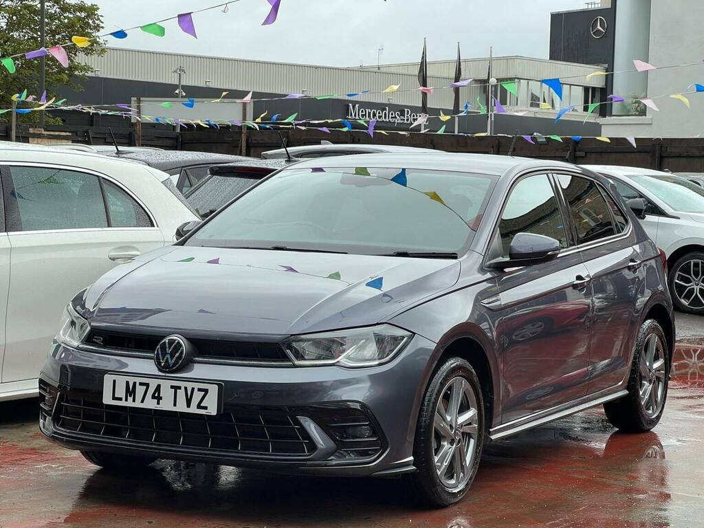 Volkswagen Polo 1.0 Tsi R-line Dsg Euro 6 Ss Grey #6