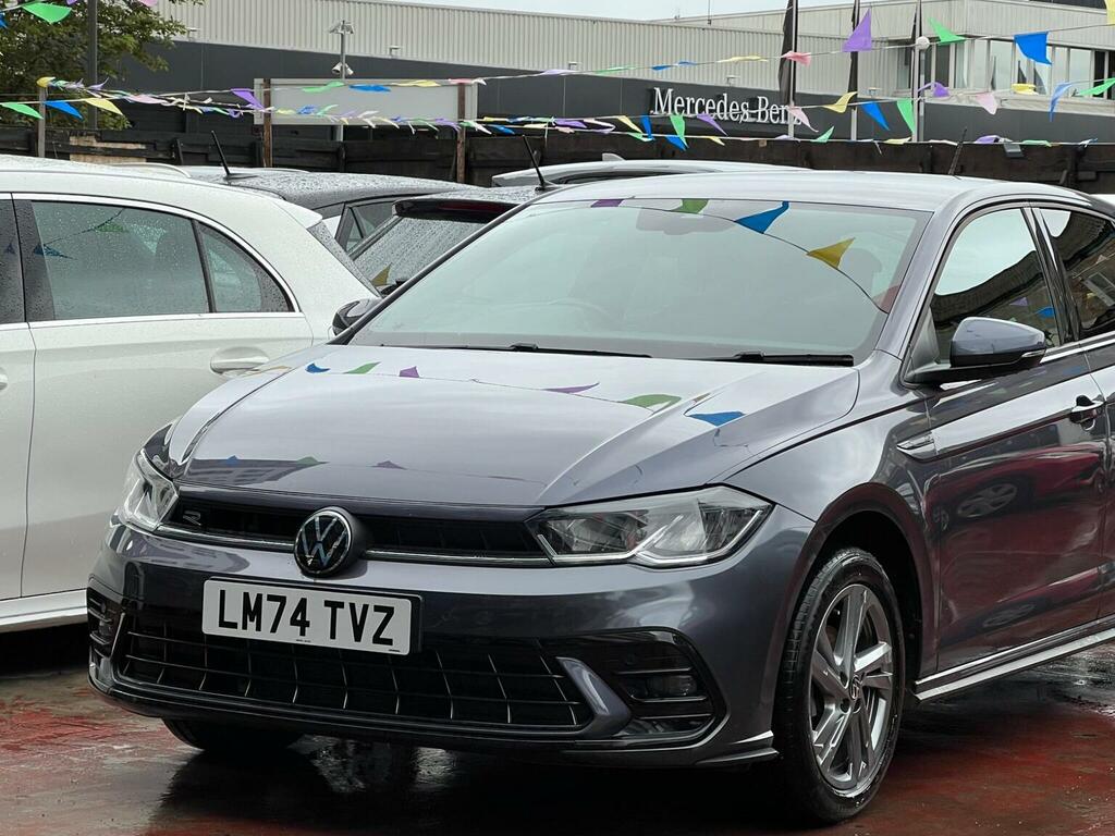Volkswagen Polo 1.0 Tsi R-line Dsg Euro 6 Ss Grey #3