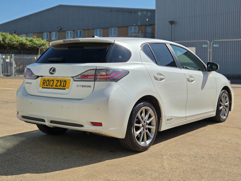 Lexus CT 1.8 200H Advance Cvt Euro 5 Ss White #3