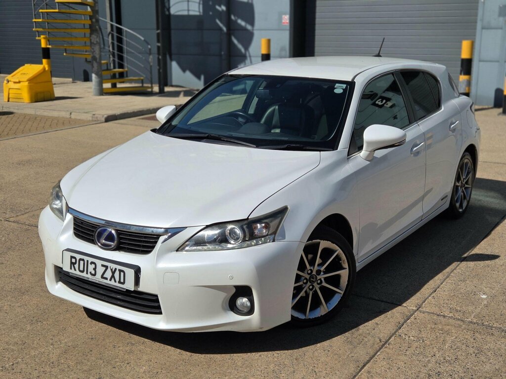 Lexus CT 1.8 200H Advance Cvt Euro 5 Ss White #6