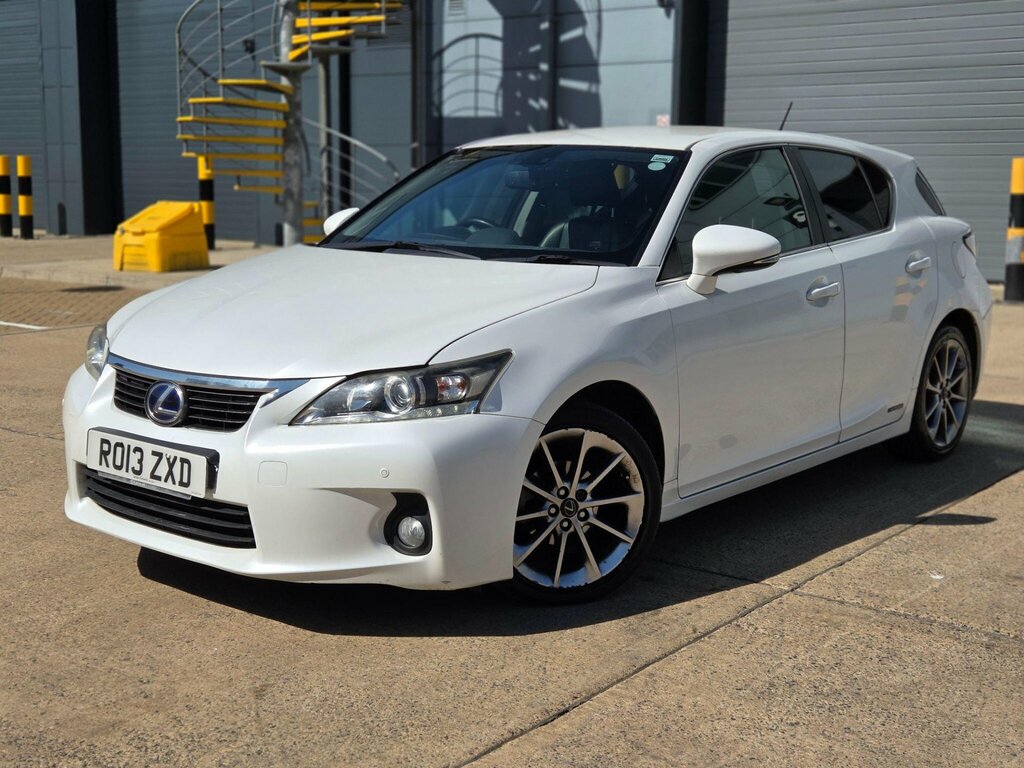 Lexus CT 1.8 200H Advance Cvt Euro 5 Ss White #2