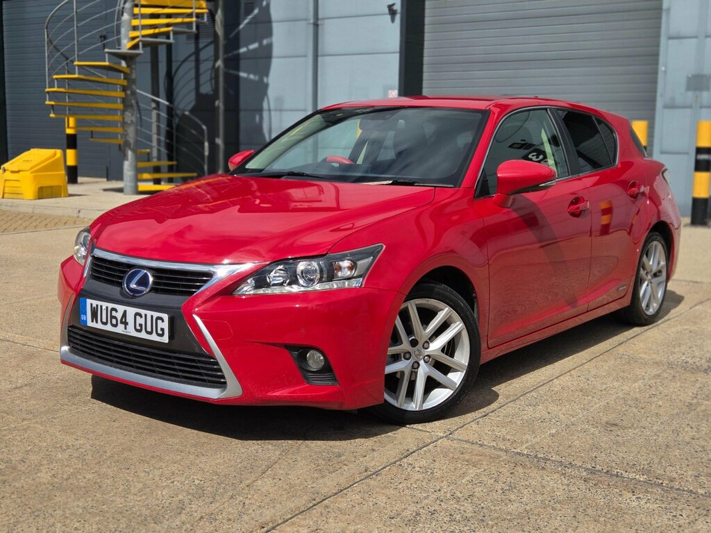 Lexus CT 1.8 200H Advance Cvt Euro 6 Ss Red #2