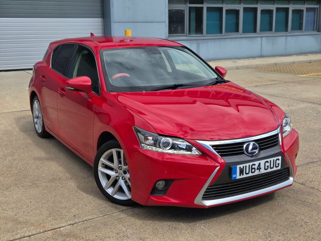 Lexus CT 1.8 200H Advance Cvt Euro 6 Ss Red #5