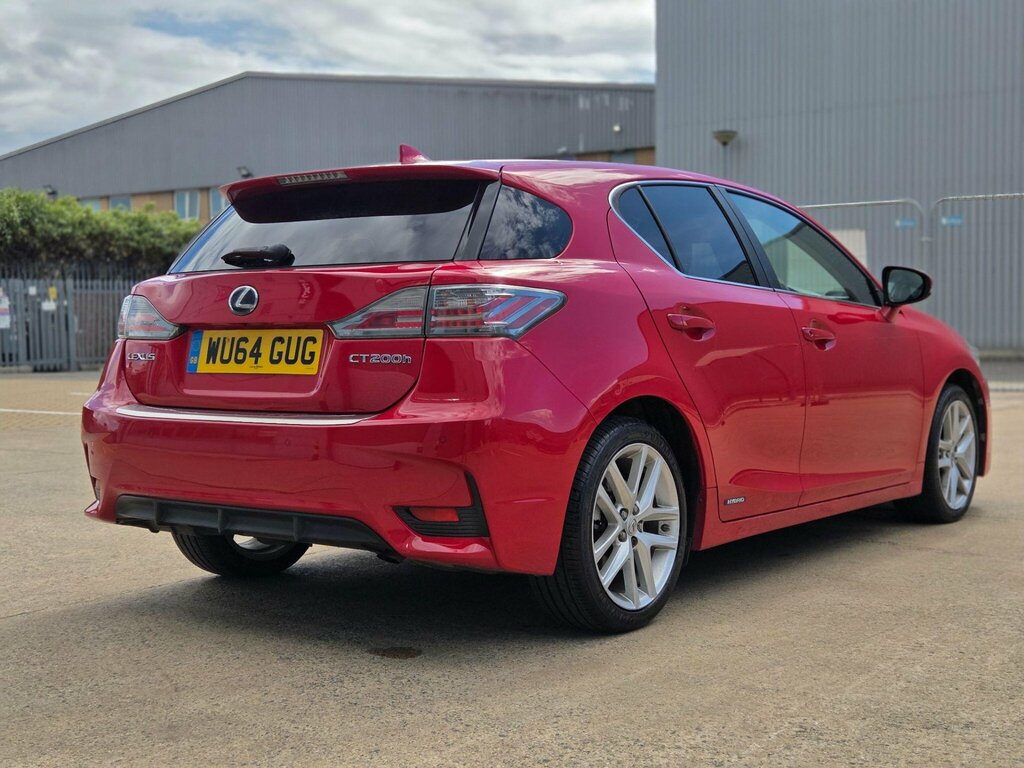 Lexus CT 1.8 200H Advance Cvt Euro 6 Ss Red #4