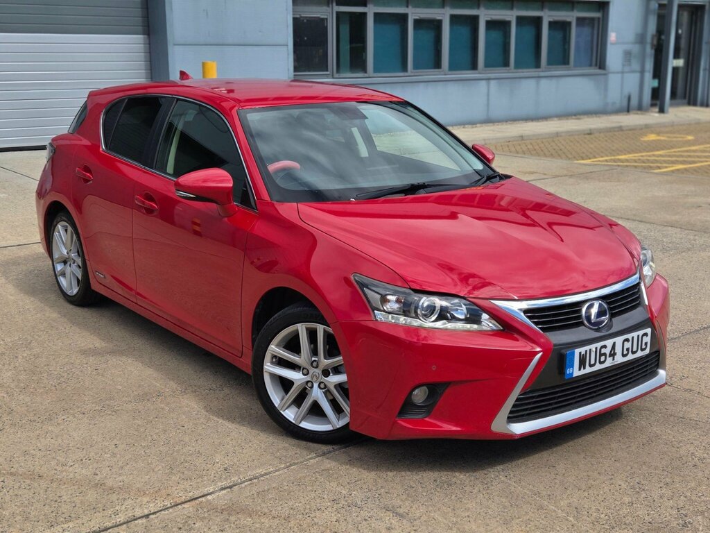 Lexus CT 1.8 200H Advance Cvt Euro 6 Ss Red