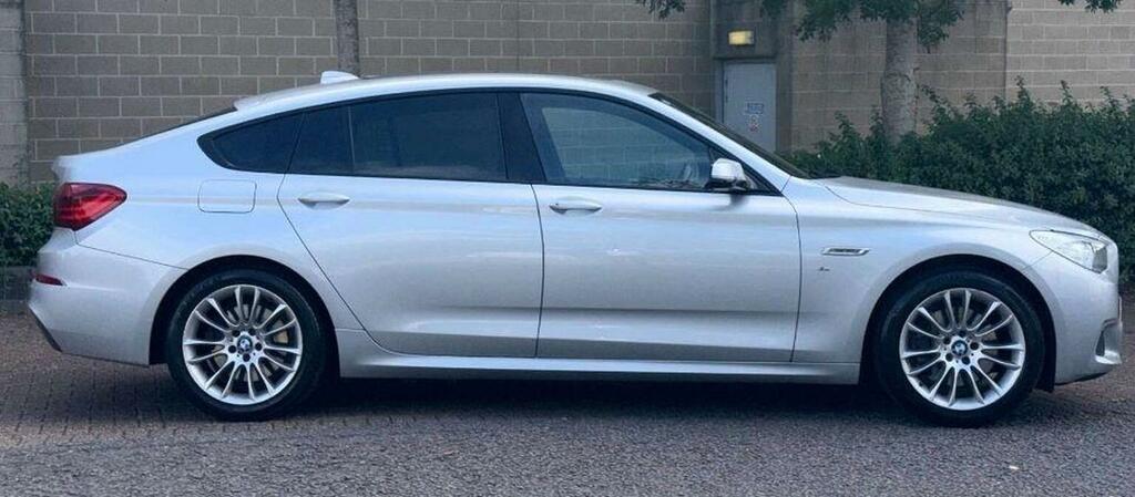 BMW 5 Series Gran Turismo 2.0 520D M Sport Gt Euro 6 Ss Silver #5