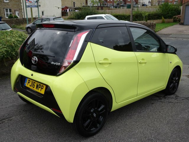 Toyota Aygo 1.0 Vvt-i X-cite 3 Yellow Bi-tone Euro 6 Yellow #6