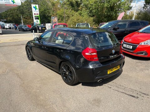 BMW 1 Series 2007 07 118D Black #5