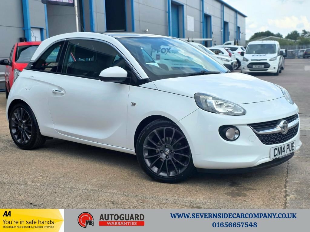 Vauxhall Adam 1.2L Glam White