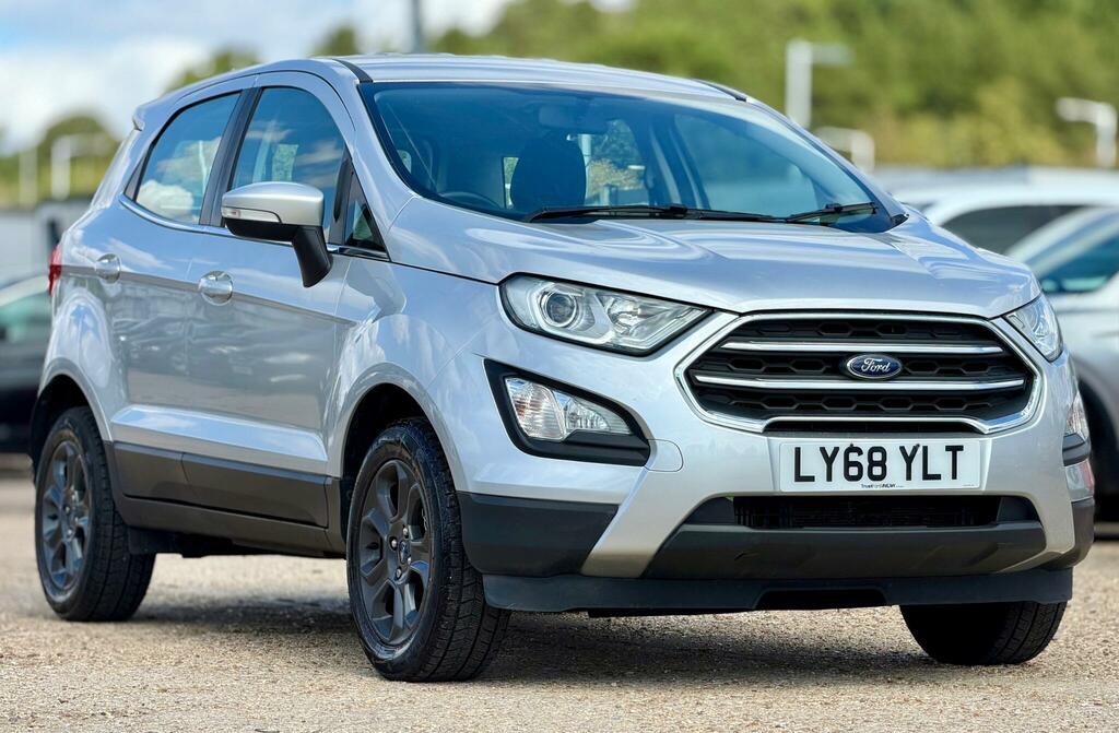 Ford Ecosport 1.0T Ecoboost Zetec Euro 6 Ss Silver #5