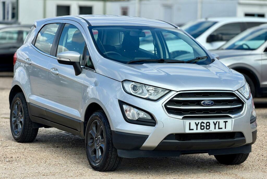 Ford Ecosport 1.0T Ecoboost Zetec Euro 6 Ss Silver