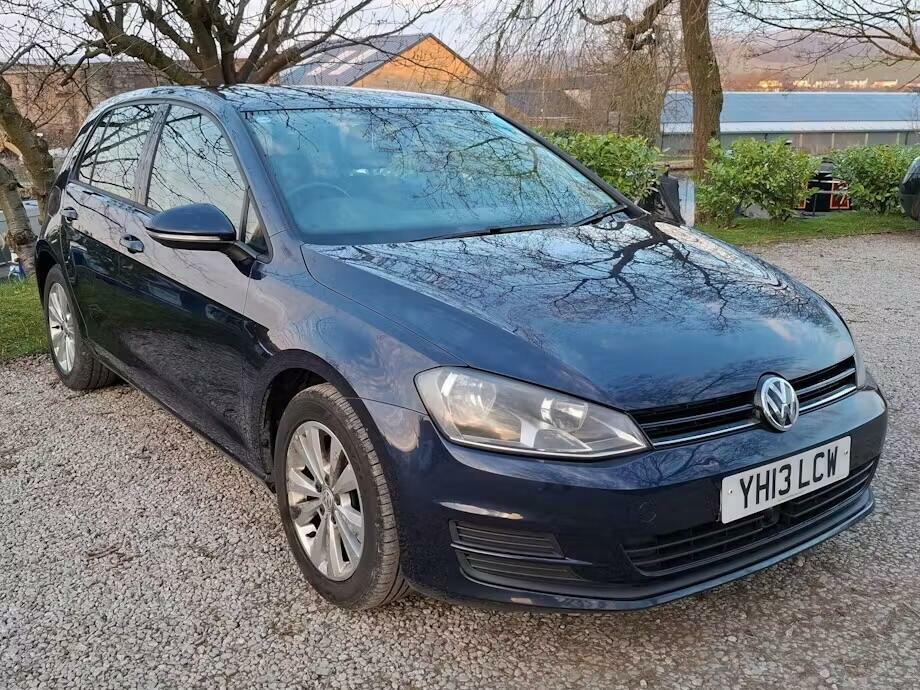 Volkswagen Golf Se Blue