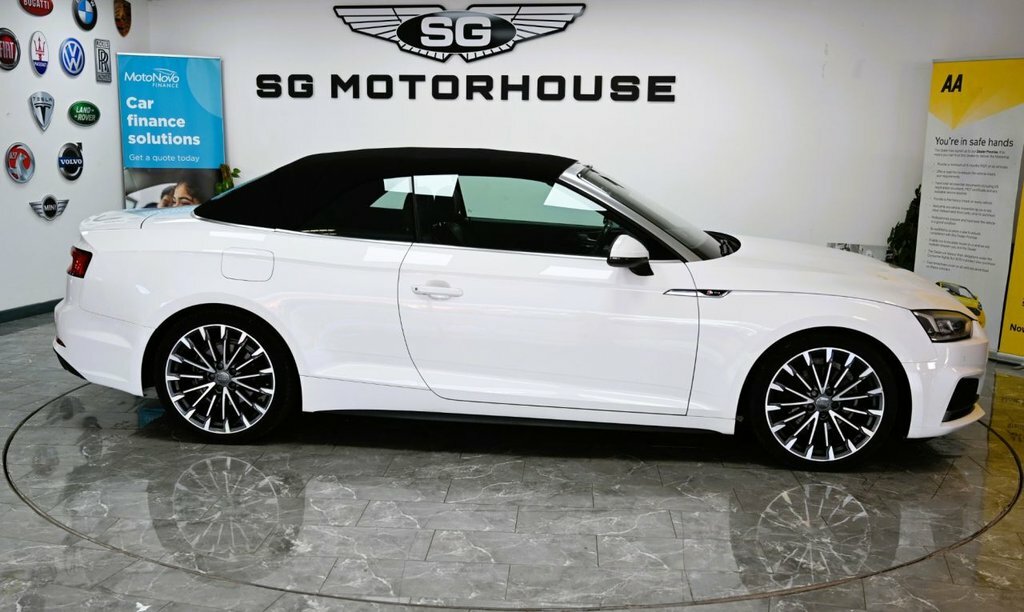 Audi A5 2L S Line WO17XGM White #6