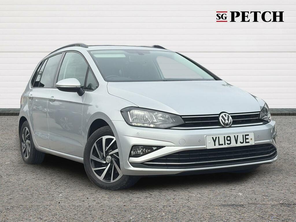 Volkswagen Golf SV Se Nav Silver #1