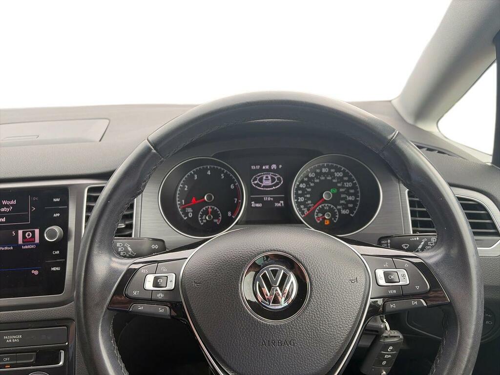 Volkswagen Golf SV Se Nav Silver #13