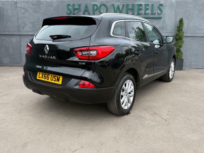 Renault Kadjar 1.5 Dci Dynamique Nav Edc Euro 6 S S LX66USM Black #5