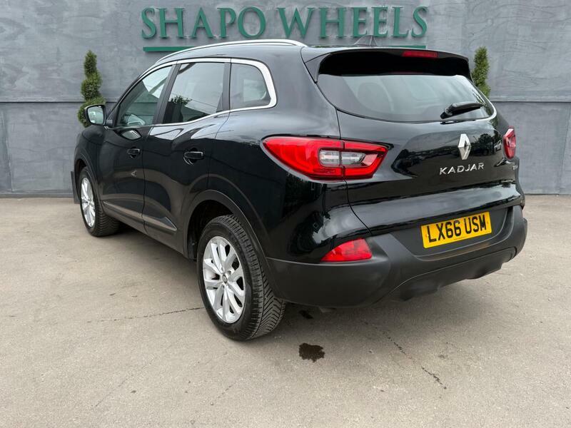 Renault Kadjar 1.5 Dci Dynamique Nav Edc Euro 6 S S LX66USM Black #2