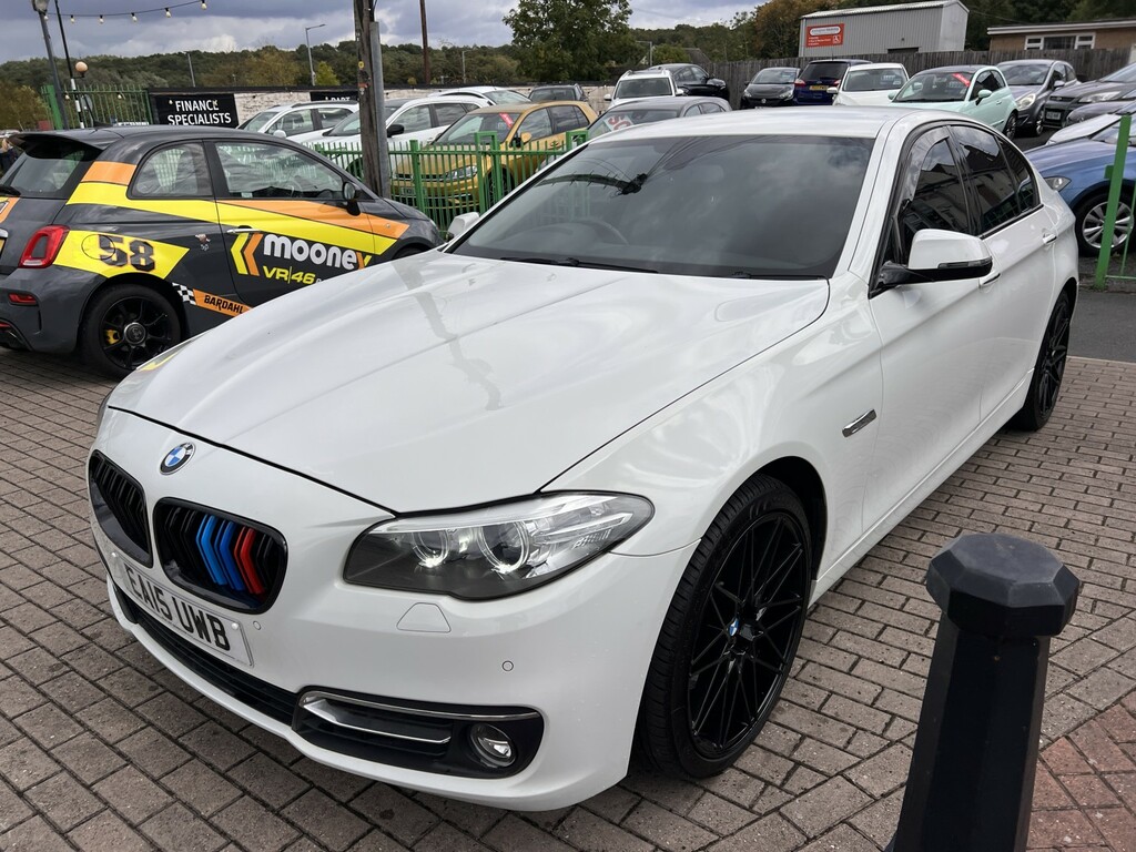 BMW 5 Series Saloon 2.0 528I Luxury Saloon 2015 White #2