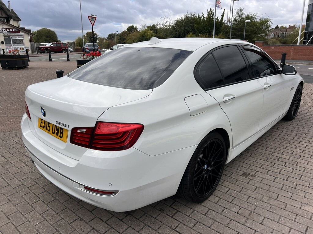 BMW 5 Series Saloon 2.0 528I Luxury Saloon 2015 White #3