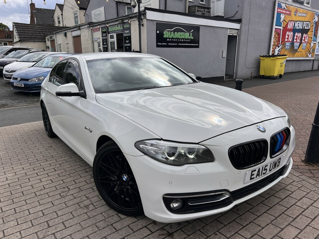 BMW 5 Series Saloon 2.0 528I Luxury Saloon 2015 White