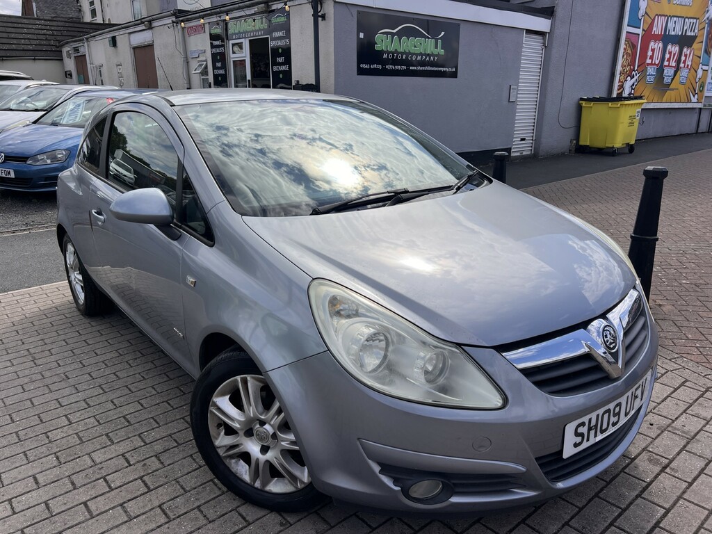 Vauxhall Corsa Hatchback 1.4 I 16V Design 200909 Silver