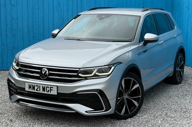 Volkswagen Tiguan 2021 1.5 Tsi R-line Suv Dsg Euro 6 Ss Silver