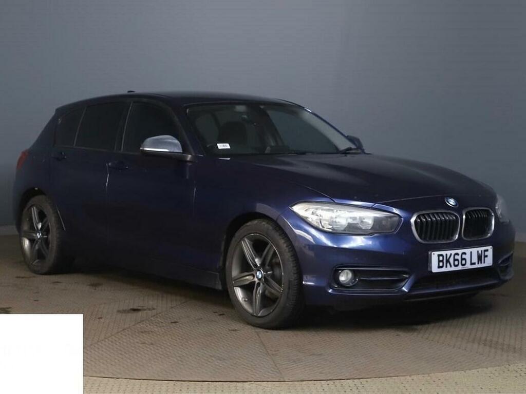 BMW 1 Series 1.5 116D Sport Euro 6 Ss Blue
