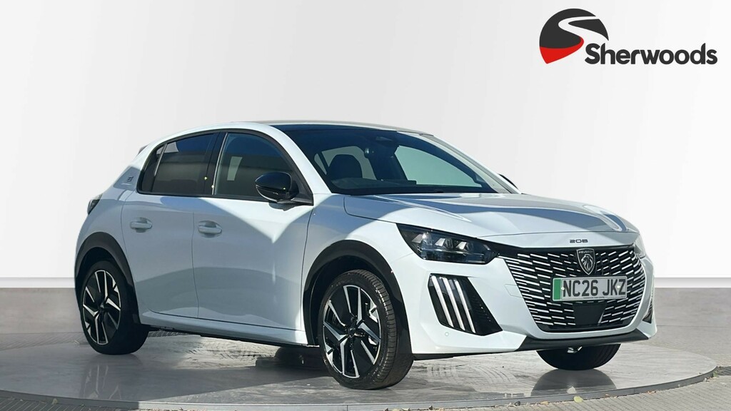 Peugeot e-208 51Kwh Gt Hatchback 7.4Kw Charge White