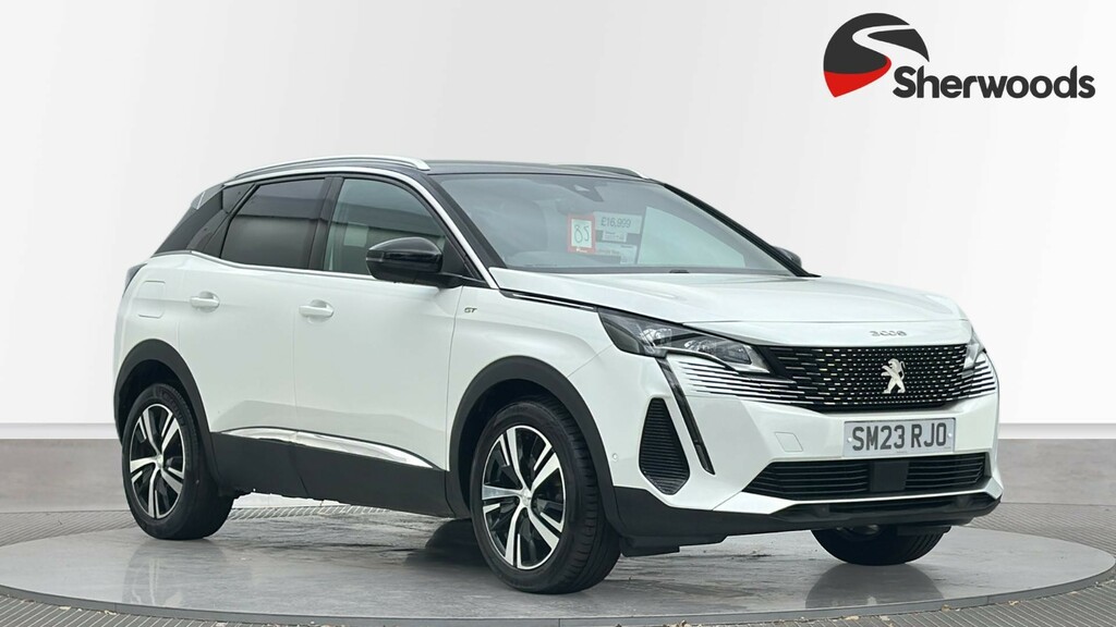 Peugeot 3008 1.2 Puretech Gt Suv Eat Euro 6 Ss 1 White