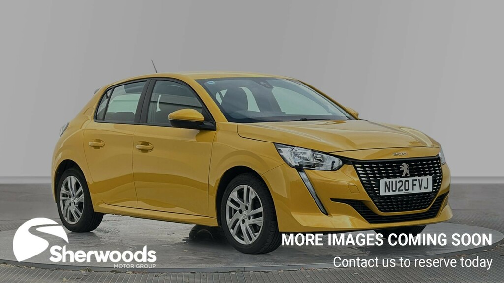 Peugeot 208 1.2 Puretech Active Hatchback Eu Yellow