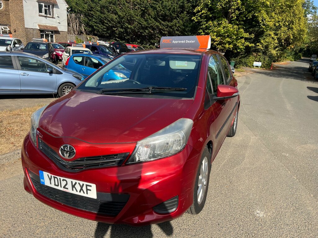 Toyota Yaris 1.33 Dual Vvt-i Tr Hatchback Eur Red