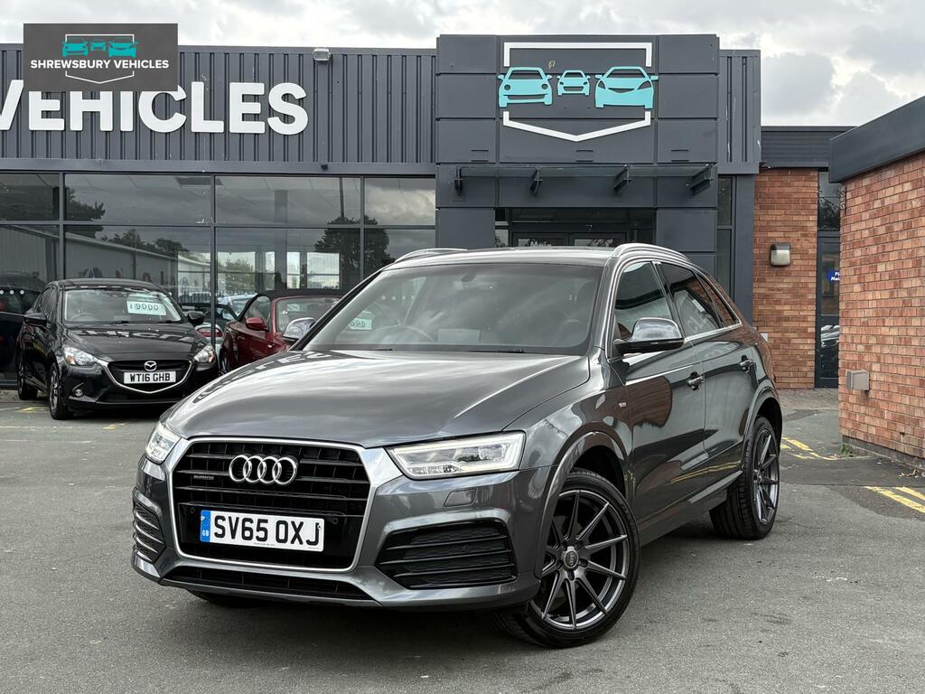 Audi Q3 2.0 Tdi S Line Plus Suv Quattro Grey